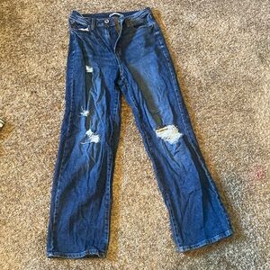 SO size 9/29w highest rise baggy dad jeans